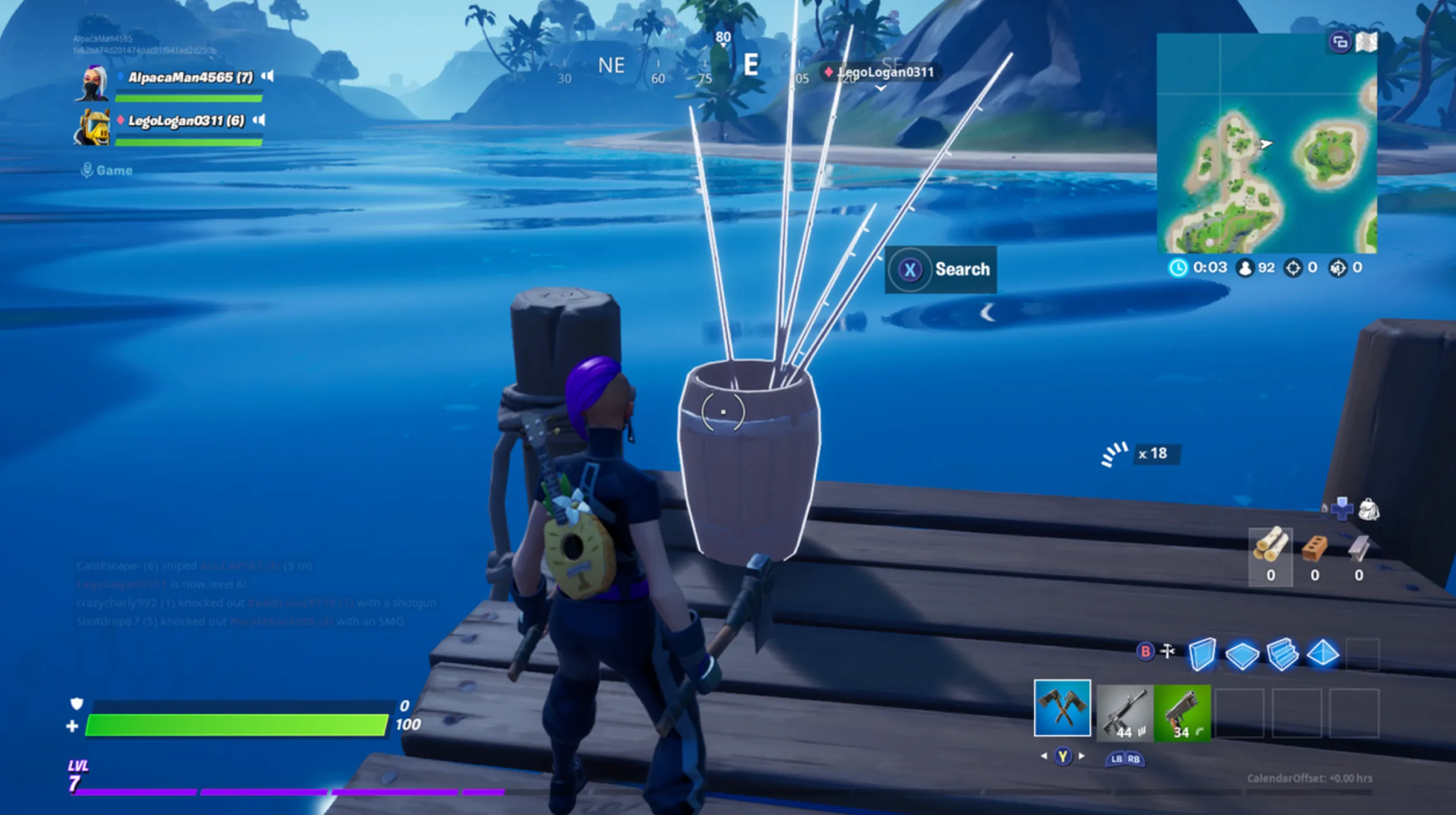 How to Catch Fish in Fortnite